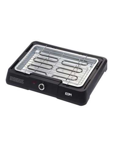 Barbacoa Eléctrica Negra, 2200 W EDM
