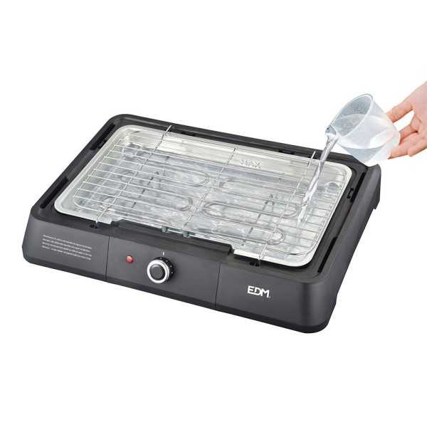 Barbacoa Eléctrica Negra, 2200 W EDM