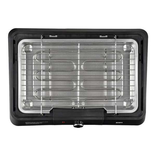 Barbacoa Eléctrica Negra, 2200 W EDM
