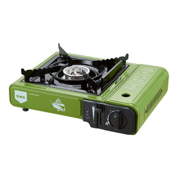 Cocina de Gas Butano/Propano Outer Start Verde 2300 W ELMA
