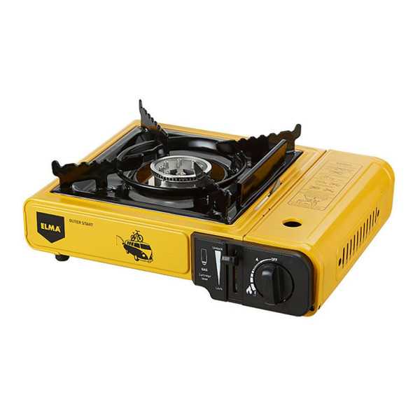 Cocina de Gas Butano/Propano Outer Start Amarilla 2300 W ELMA