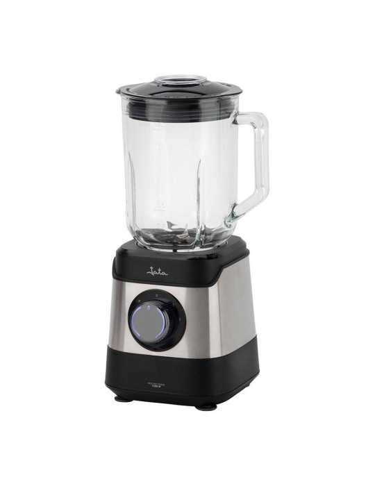 Batidora de Vaso Inox Cristal, 1500 W, 1,8 l JATA HOGAR