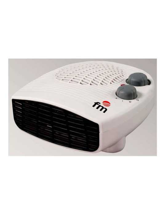 Calefactor Compacto Horizontal Mallorca Blanco, 2000 W, 23,5 × 25,5 × 12 cm FM CALEFACCIÓN