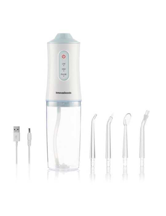 Irrigador Dental Recargable Portátil, Denter, 4 W, 6 x 6 x 21 cm INNOVAGOODS