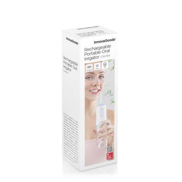 Irrigador Dental Recargable Portátil, Denter, 4 W, 6 x 6 x 21 cm INNOVAGOODS