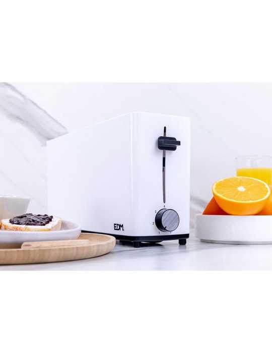 Tostadora Ranura Larga White Design 900 W EDM