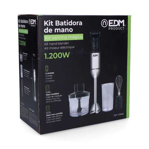 Batidora de Mano 1200 W con Accesorios EDM