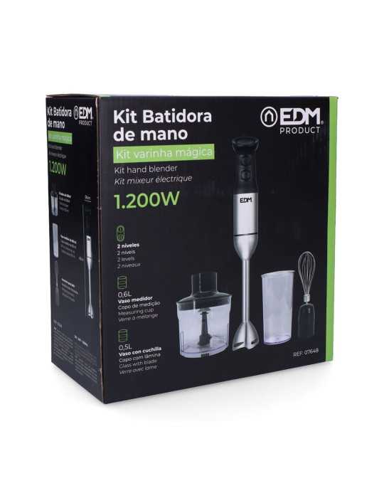 Batidora de Mano 1200 W con Accesorios EDM