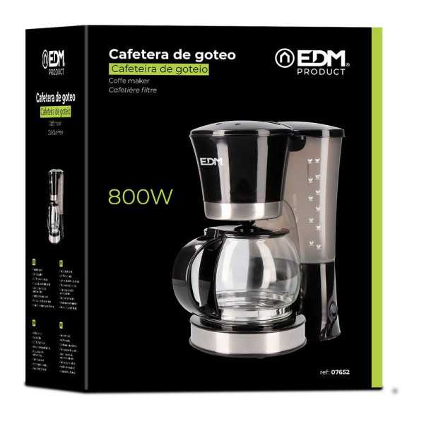 Cafetera de Goteo 12 Tazas 800 W EDM