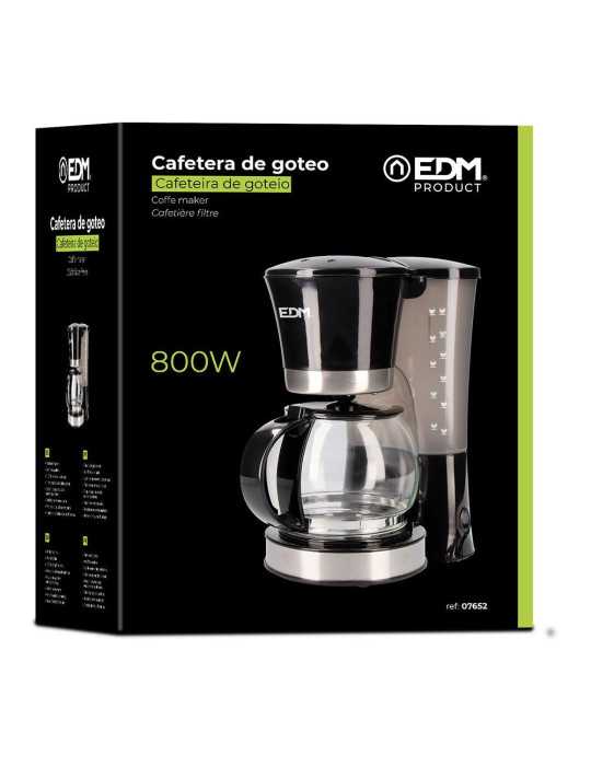 Cafetera de Goteo 12 Tazas 800 W EDM