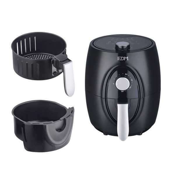 Freidora de Aire 3,6 l 1400 W con Cesta EDM