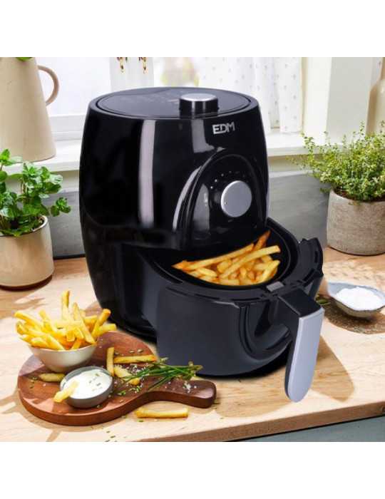 Freidora de Aire 3,6 l 1400 W con Cesta EDM