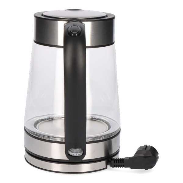 Hervidor de Agua de Cristal + Acero Inoxidable 1850 - 2200 W 1,7 l EDM