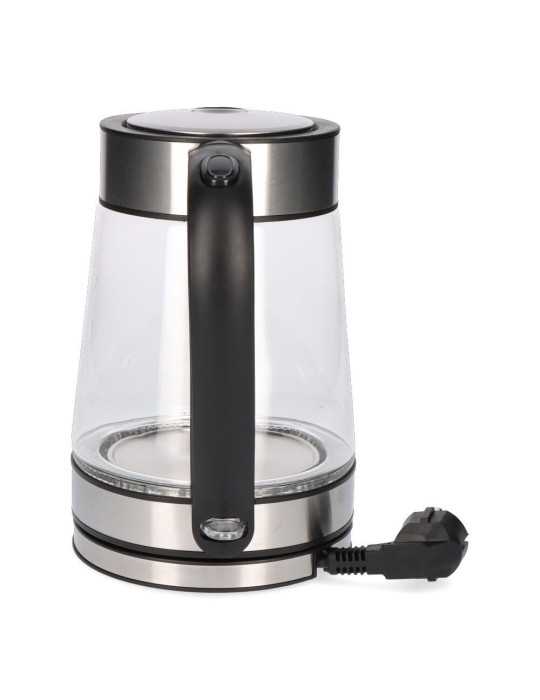 Hervidor de Agua de Cristal + Acero Inoxidable 1850 - 2200 W 1,7 l EDM