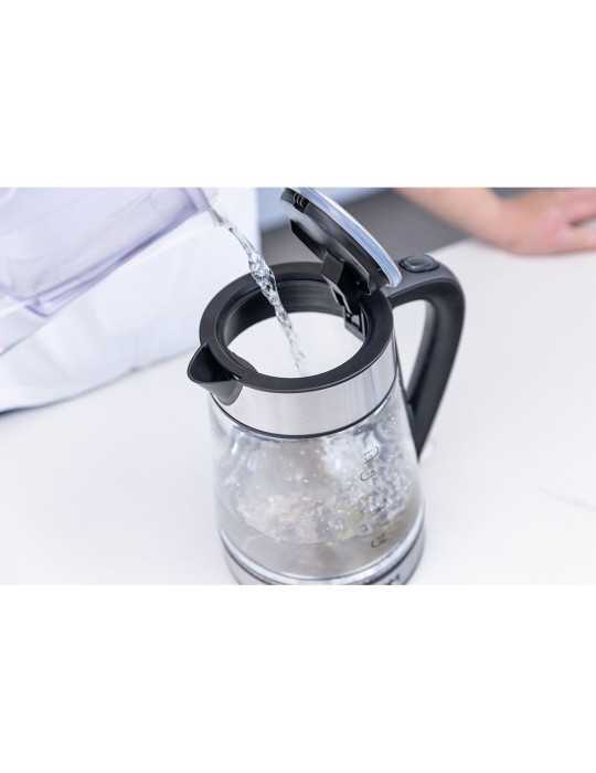 Hervidor de Agua de Cristal + Acero Inoxidable 1850 - 2200 W 1,7 l EDM