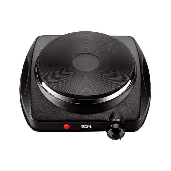 Cocina Electrica 1 Fuego CE/A13 1400 W Negra EDM