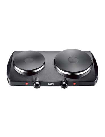 Cocina Electrica 2 Fuegos CE/A13 1400 W Negra EDM