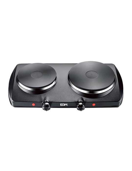 Cocina Electrica 2 Fuegos CE/A13 1400 W Negra EDM