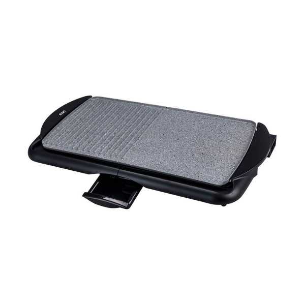 Tabla de Asar Efecto Piedra 2000 W 61,5 x 31 x 8 cm EDM