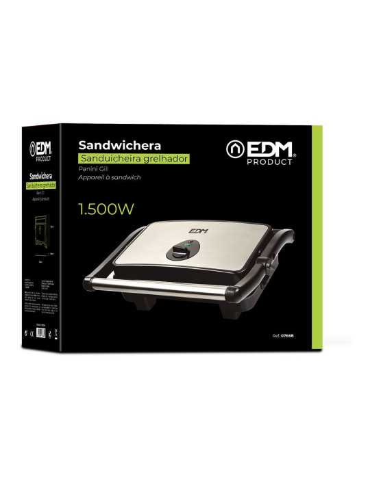 Sandwichera Doble Grill 1500 W EDM