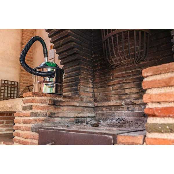Aspirador de Cenizas 800 W con Cable 2 m KOMA TOOLS