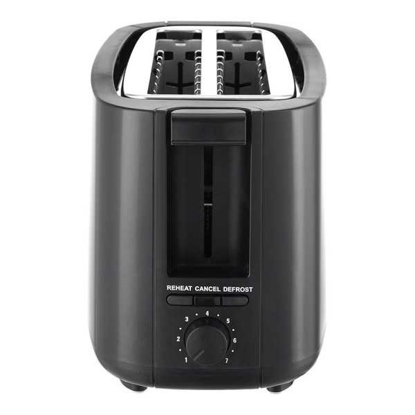 Tostadora Doble Ranura Larga Black Design, 1400 W EDM