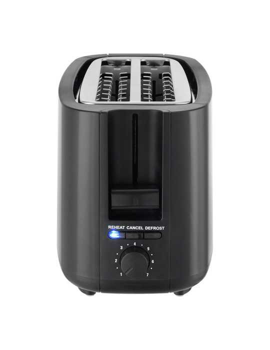 Tostadora Doble Ranura Larga Black Design, 1400 W EDM