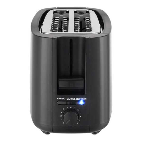 Tostadora Doble Ranura Larga Black Design, 1400 W EDM