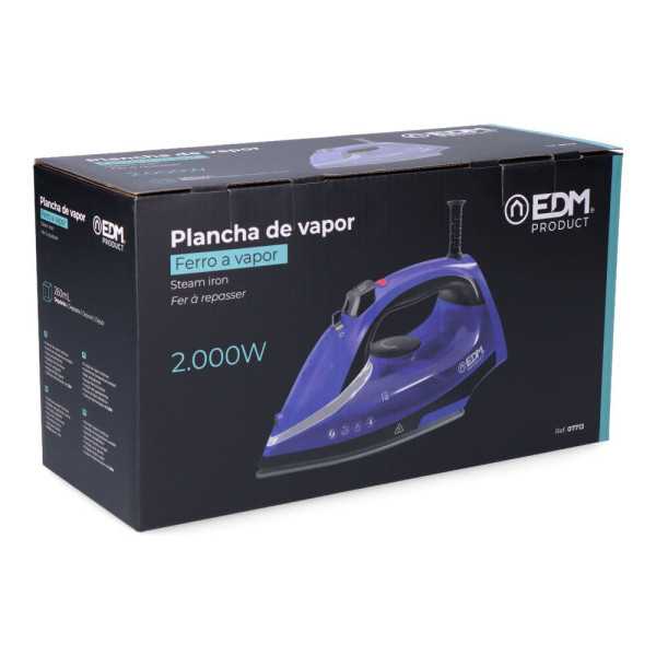 Plancha de Vapor 2000 W EDM