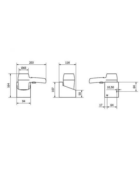 Secador con Soporte Mural 1200W JOFEL