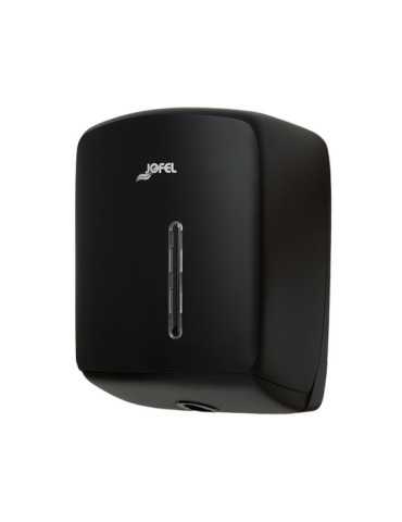 Dispensador Papel Mecha Timeless ABS Reciclado Negro JOFEL