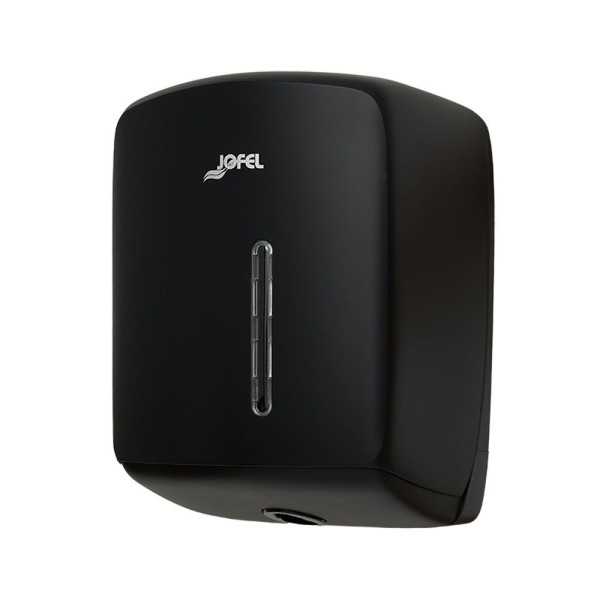 Dispensador Papel Mecha Timeless ABS Reciclado Negro JOFEL