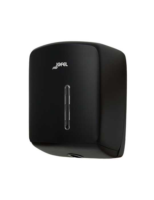 Dispensador Papel Mecha Timeless ABS Reciclado Negro JOFEL