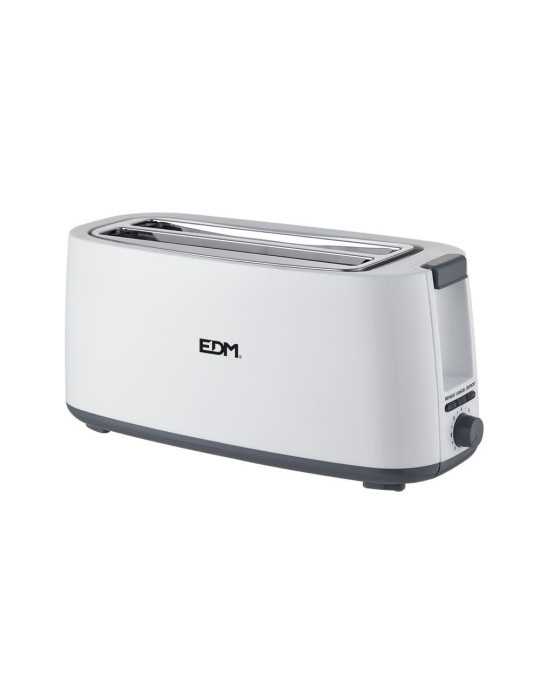 Tostadora Doble Ranura Larga White Design 1400 W EDM