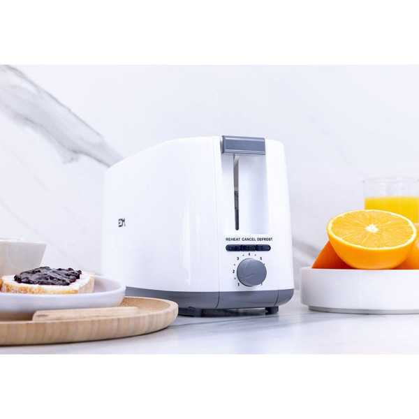 Tostadora Doble Ranura Larga White Design 1400 W EDM