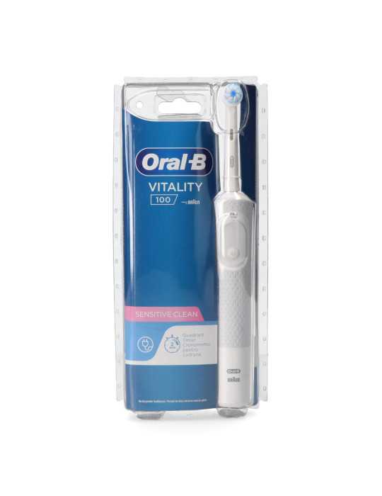 Cepillo de Dientes Eléctrico Vitality 100 Sensitive Clean ORAL B