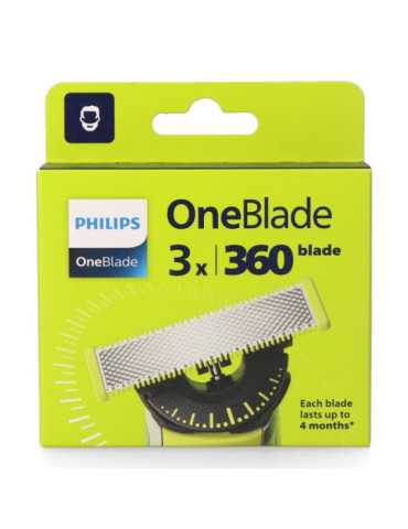 Cuchillas Flexibles de Repuesto para Afeitadora ON Blade, 3 uds PHILIPS