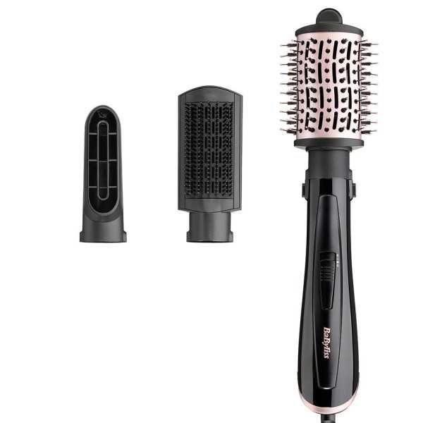 Cepillo de Aire Style Smooth 1000 W Iónico con 3 Accesorios BABYLISS