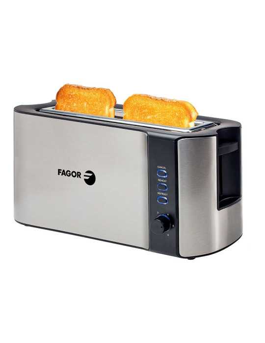 Tostador Bigtoast Steel 1 Ranura 1000 W FAGOR