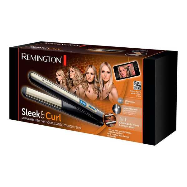 Plancha de Pelo Sleek&curl REMINGTON