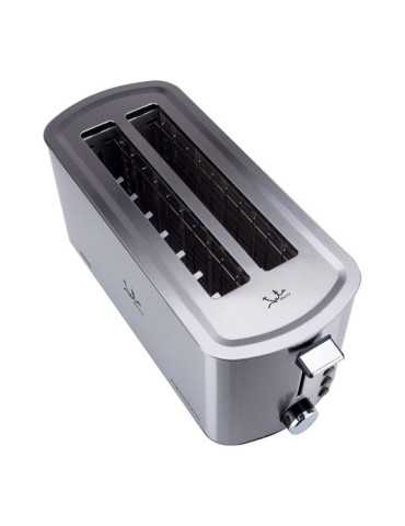 Tostadora Inox. con 2 Ranuras 1400 W JATA HOGAR 2