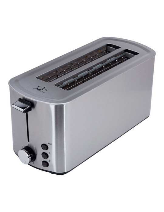 Tostadora Inox. con 2 Ranuras 1400 W JATA HOGAR