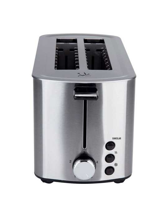 Tostadora Inox. con 2 Ranuras 1400 W JATA HOGAR