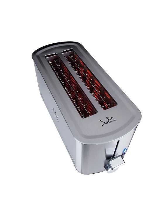 Tostadora Inox. con 2 Ranuras 1400 W JATA HOGAR