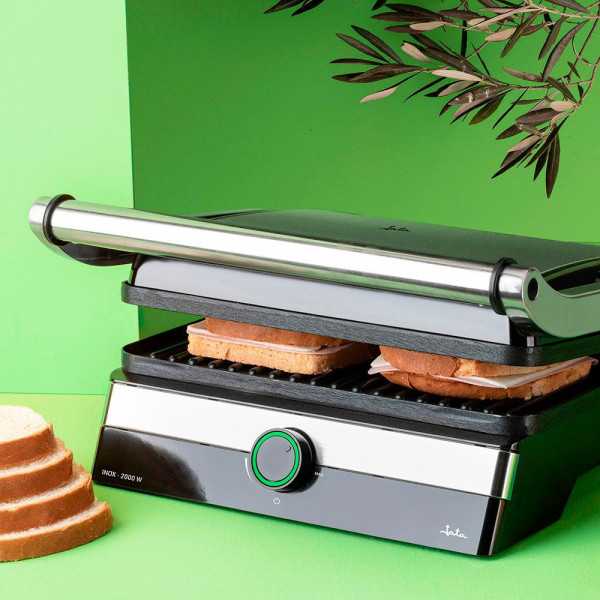 Grill de Asar Doble 2000 W JATA HOGAR