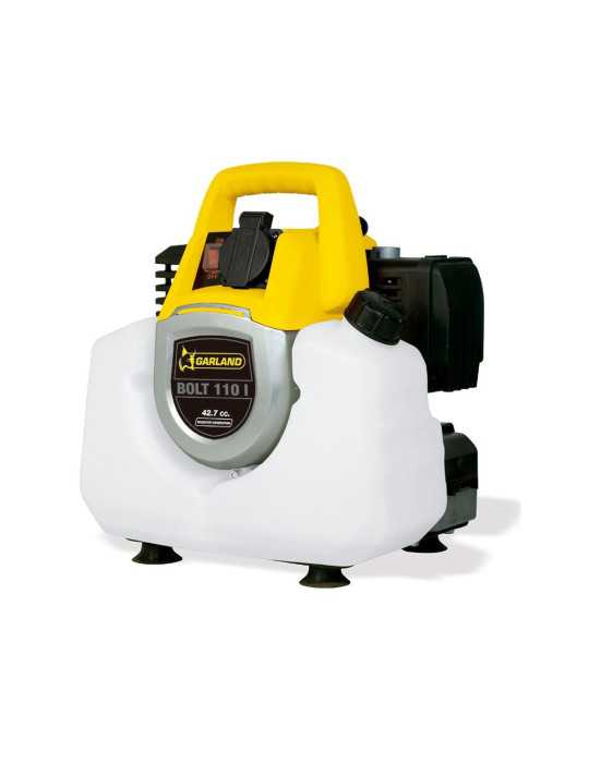 Generador Inverter de Gasolina 1,19 kW 42,7 cc Bolt 110 l GARLAND