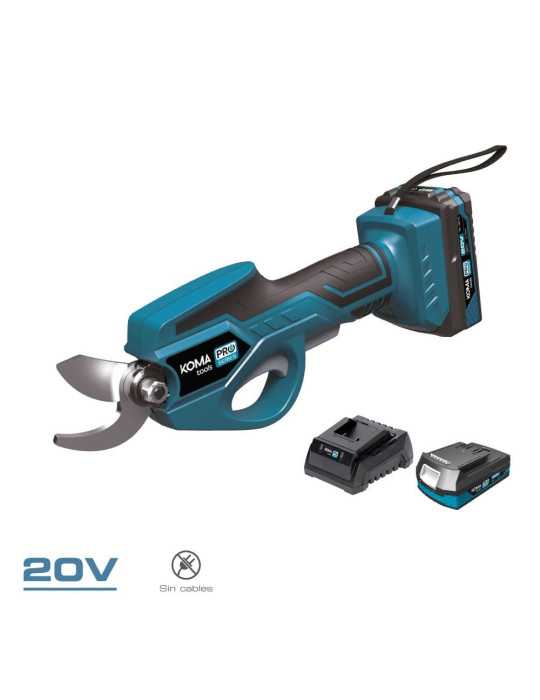 Kit Tijera Poda 20 V con Batería y Cargador KOMA TOOLS