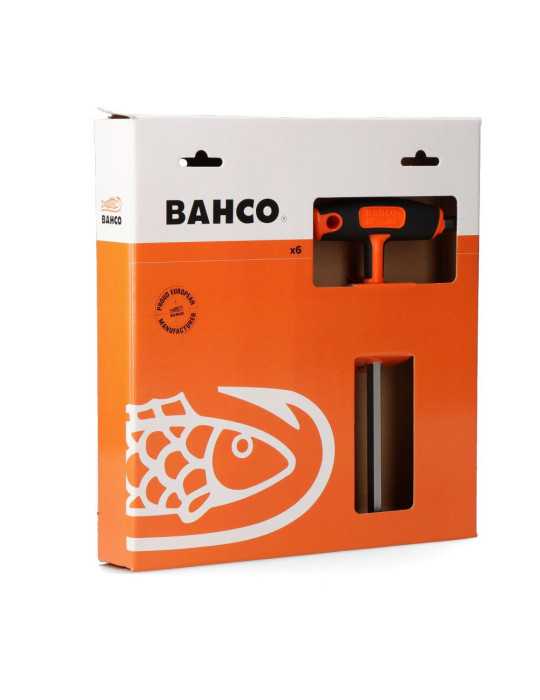 Destornilladores Allen Mango T, Juego de 6 Piezas BAHCO