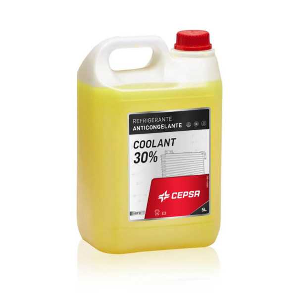 Refrigerante - Anticongelante Coolant 30% 5 L CEPSA