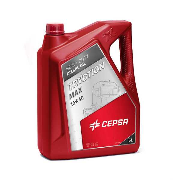 Aceite Lubricante Especial Traction Max 15W40 Lata 5L. CEPSA